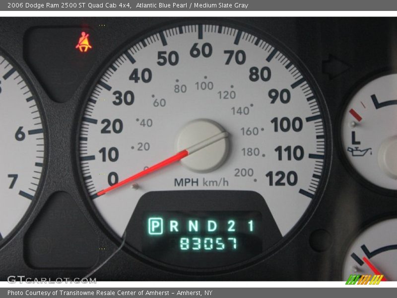 Atlantic Blue Pearl / Medium Slate Gray 2006 Dodge Ram 2500 ST Quad Cab 4x4