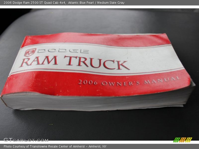 Atlantic Blue Pearl / Medium Slate Gray 2006 Dodge Ram 2500 ST Quad Cab 4x4