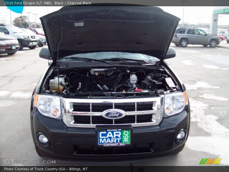 Black / Charcoal Black 2010 Ford Escape XLT 4WD