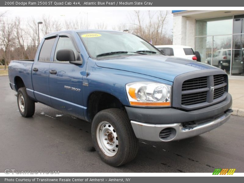 Atlantic Blue Pearl / Medium Slate Gray 2006 Dodge Ram 2500 ST Quad Cab 4x4