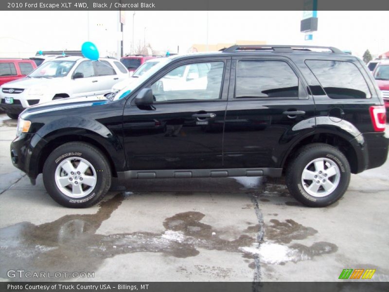 Black / Charcoal Black 2010 Ford Escape XLT 4WD