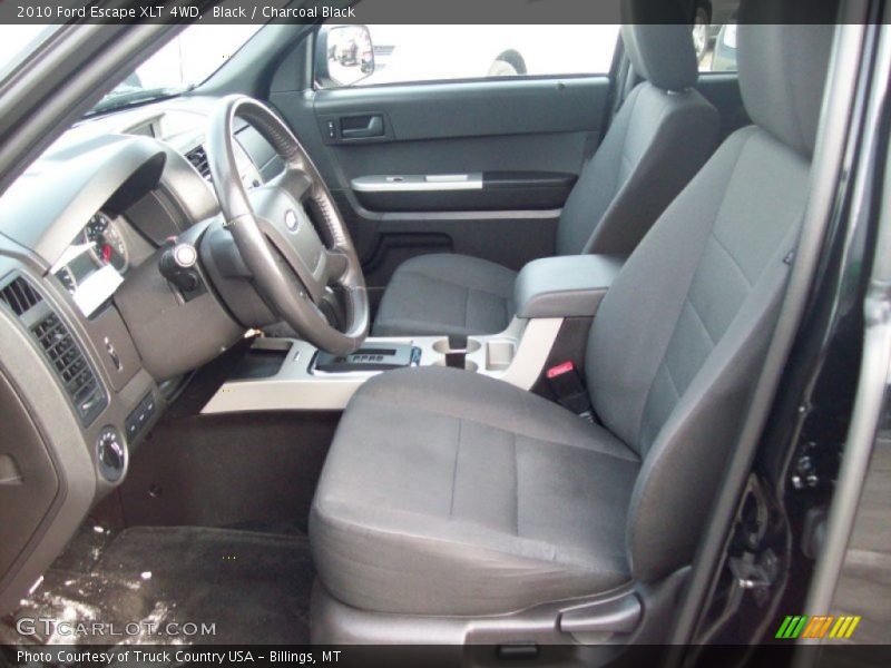 Black / Charcoal Black 2010 Ford Escape XLT 4WD
