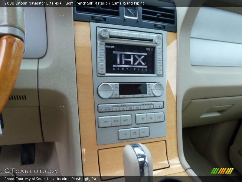 Light French Silk Metallic / Camel/Sand Piping 2008 Lincoln Navigator Elite 4x4