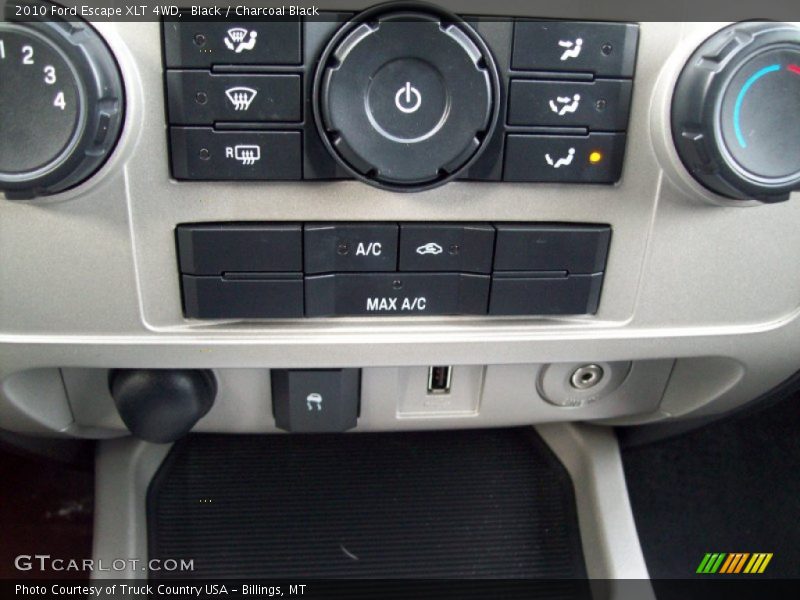 Black / Charcoal Black 2010 Ford Escape XLT 4WD