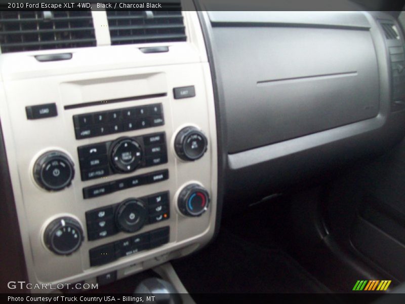 Black / Charcoal Black 2010 Ford Escape XLT 4WD