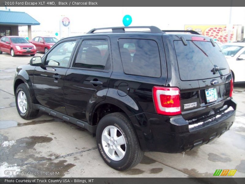 Black / Charcoal Black 2010 Ford Escape XLT 4WD