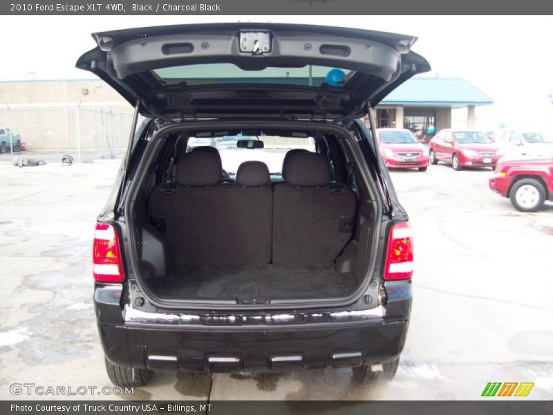 Black / Charcoal Black 2010 Ford Escape XLT 4WD