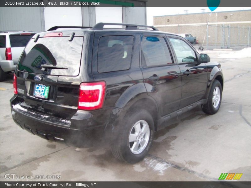 Black / Charcoal Black 2010 Ford Escape XLT 4WD