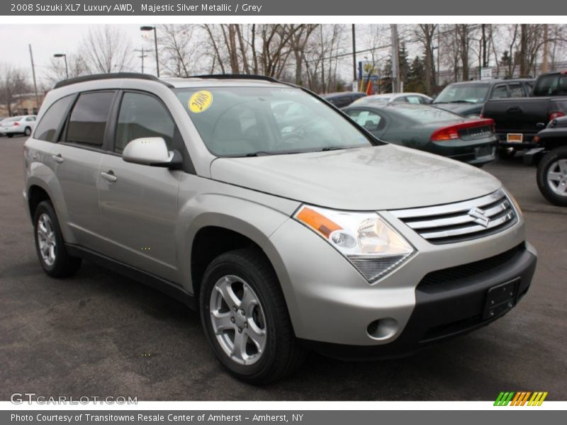 Majestic Silver Metallic / Grey 2008 Suzuki XL7 Luxury AWD