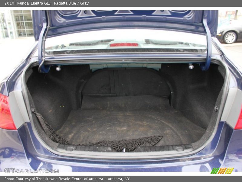 Regatta Blue / Gray 2010 Hyundai Elantra GLS