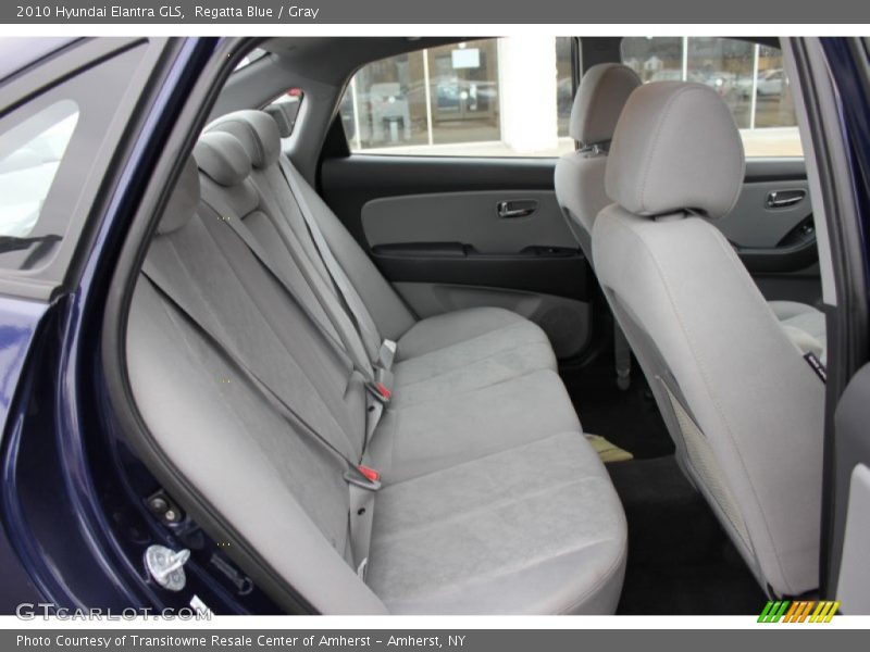 Regatta Blue / Gray 2010 Hyundai Elantra GLS