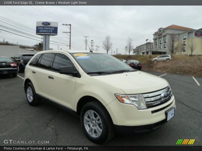 Creme Brulee / Medium Light Stone 2008 Ford Edge SE