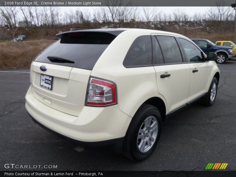 Creme Brulee / Medium Light Stone 2008 Ford Edge SE