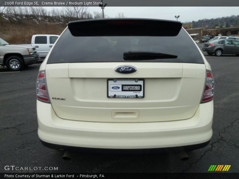 Creme Brulee / Medium Light Stone 2008 Ford Edge SE