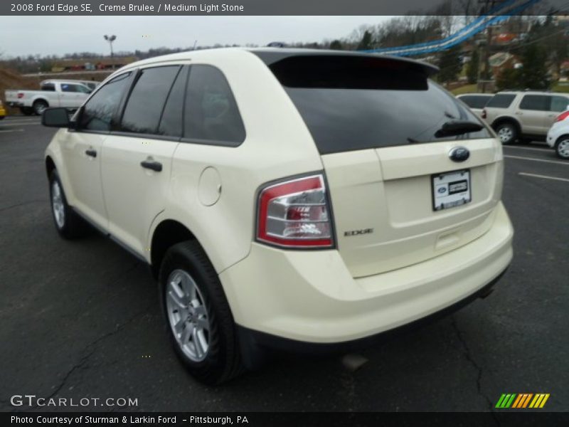 Creme Brulee / Medium Light Stone 2008 Ford Edge SE