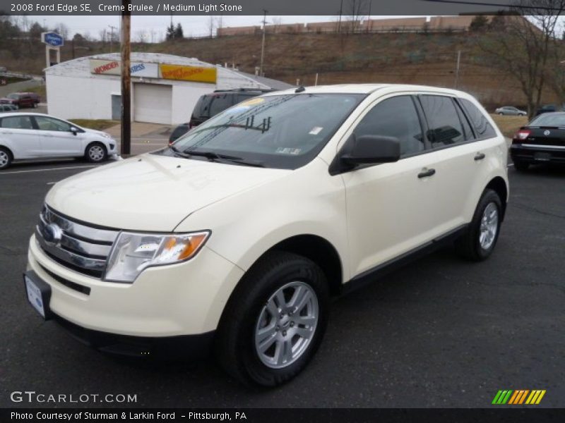 Creme Brulee / Medium Light Stone 2008 Ford Edge SE