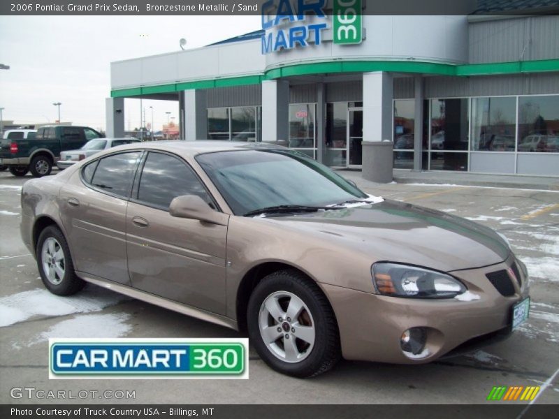 Bronzestone Metallic / Sand 2006 Pontiac Grand Prix Sedan