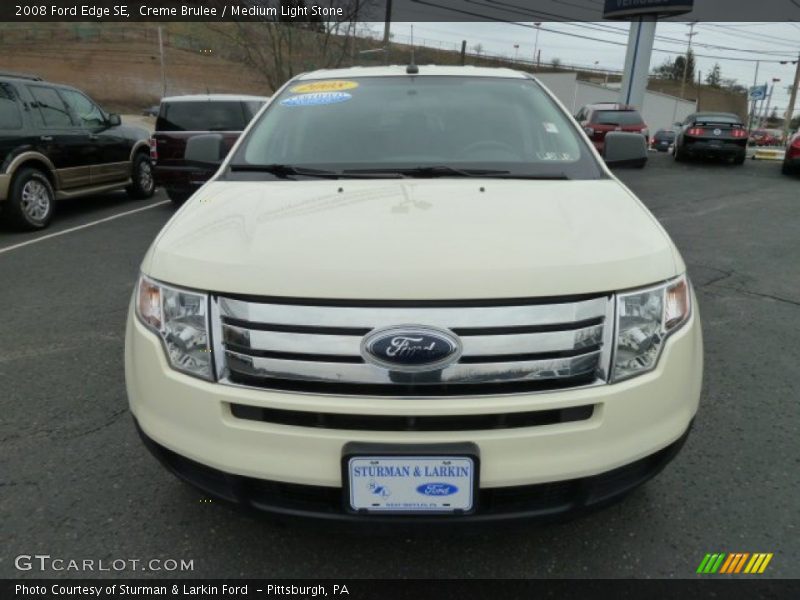 Creme Brulee / Medium Light Stone 2008 Ford Edge SE