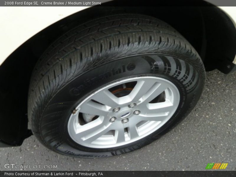 Creme Brulee / Medium Light Stone 2008 Ford Edge SE