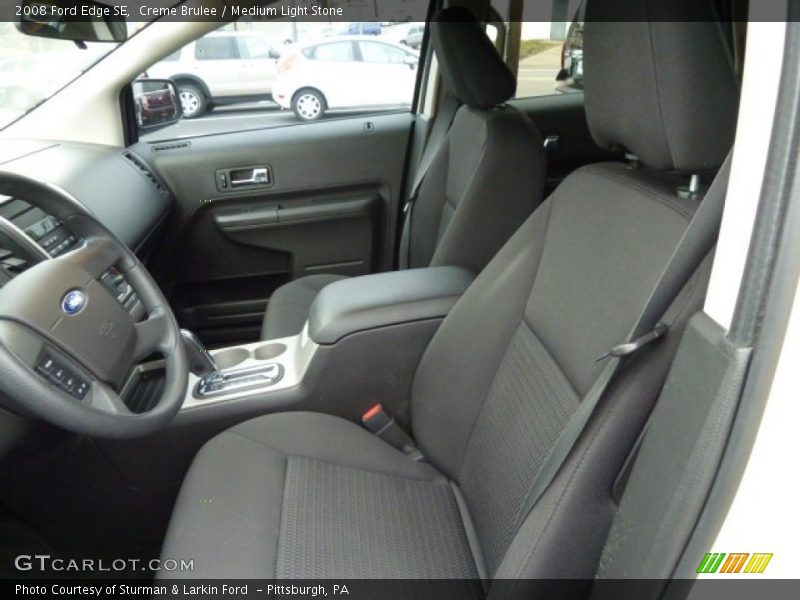 Creme Brulee / Medium Light Stone 2008 Ford Edge SE