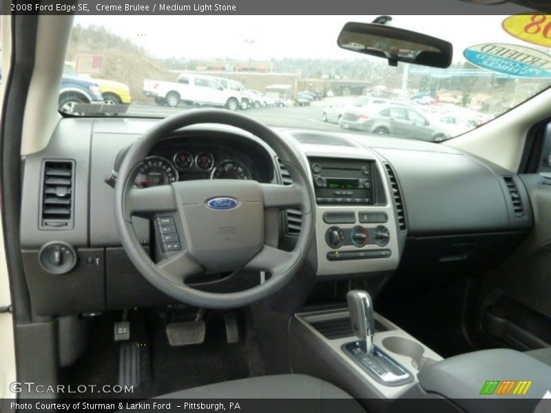 Creme Brulee / Medium Light Stone 2008 Ford Edge SE