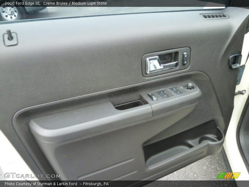 Creme Brulee / Medium Light Stone 2008 Ford Edge SE