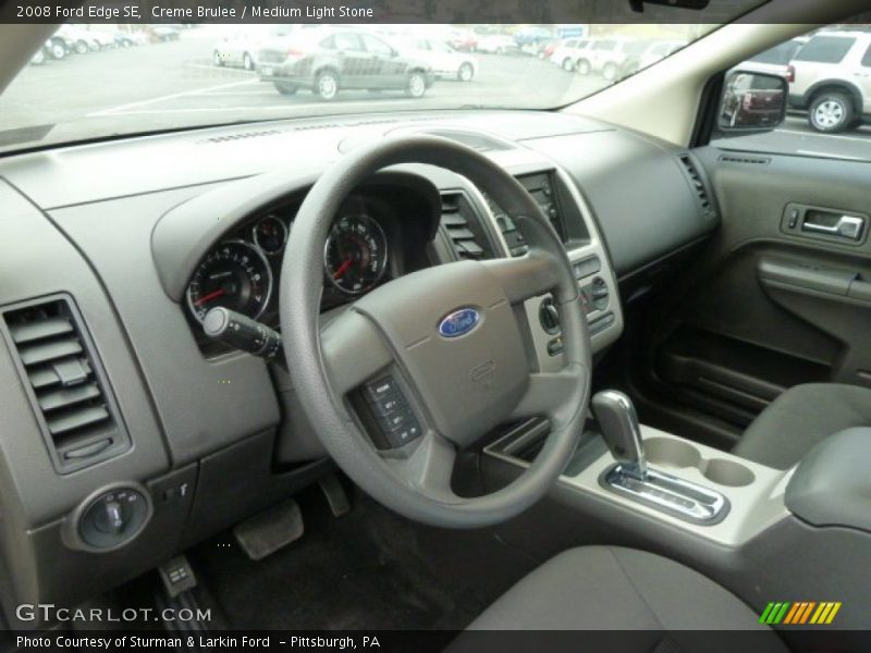 Creme Brulee / Medium Light Stone 2008 Ford Edge SE