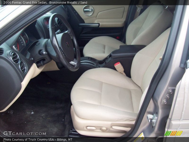 Bronzestone Metallic / Sand 2006 Pontiac Grand Prix Sedan