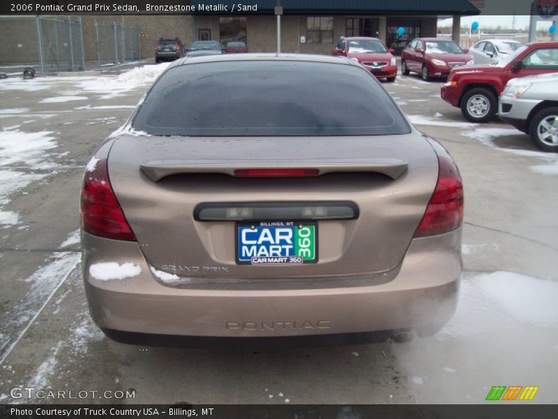 Bronzestone Metallic / Sand 2006 Pontiac Grand Prix Sedan