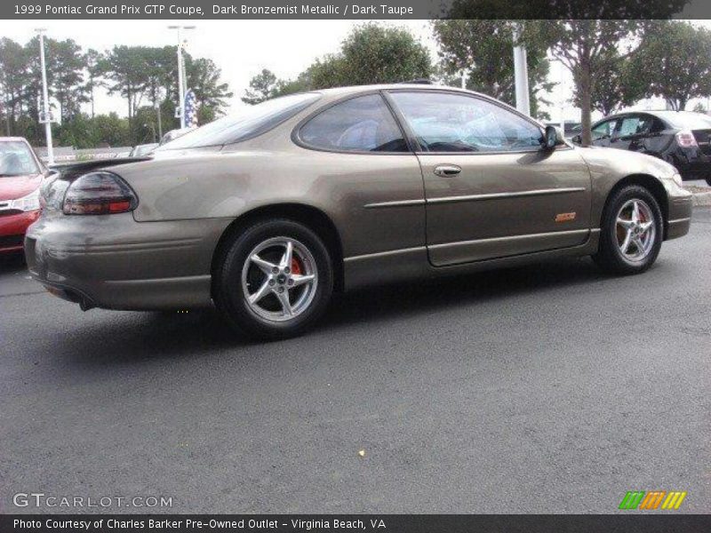 Dark Bronzemist Metallic / Dark Taupe 1999 Pontiac Grand Prix GTP Coupe