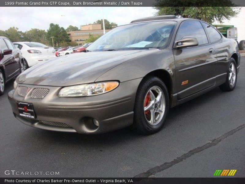 Dark Bronzemist Metallic / Dark Taupe 1999 Pontiac Grand Prix GTP Coupe