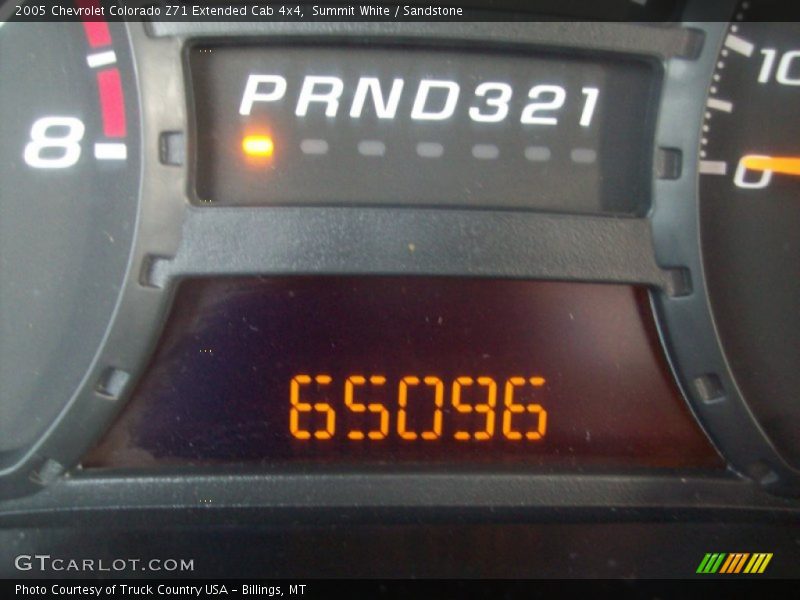  2005 Colorado Z71 Extended Cab 4x4 4 Speed Automatic Shifter