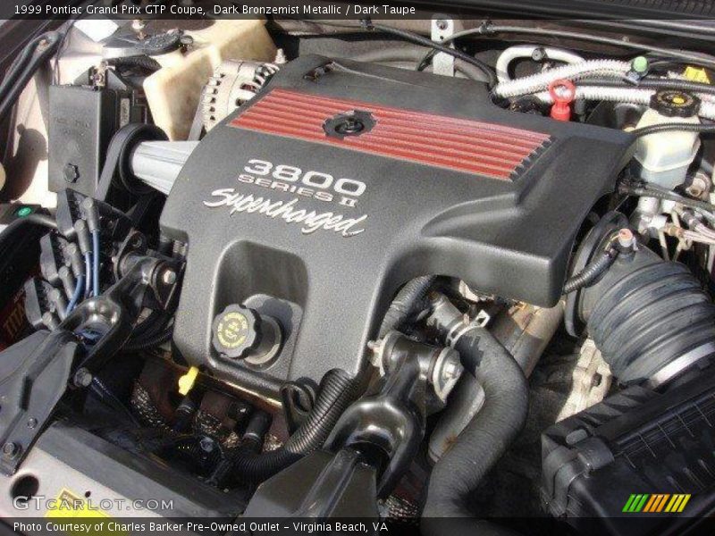  1999 Grand Prix GTP Coupe Engine - 3.8 Liter Supercharged OHV 12-Valve V6