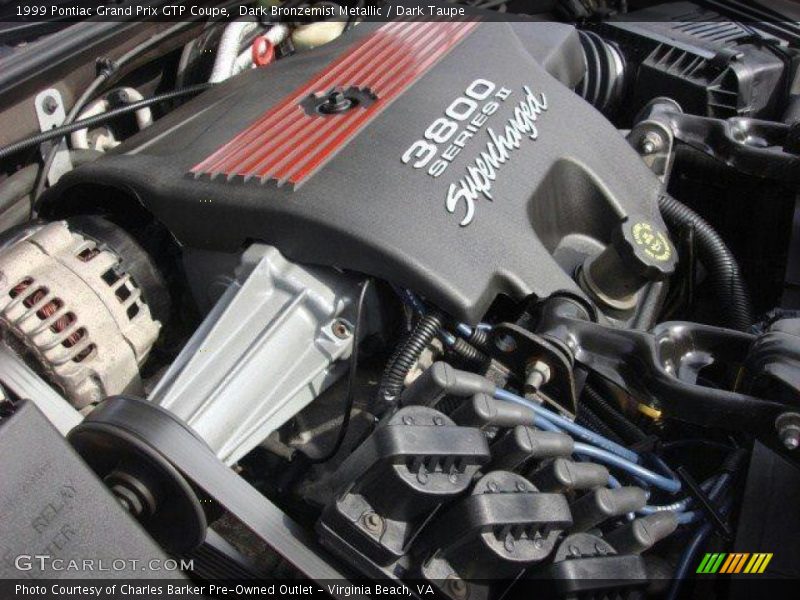  1999 Grand Prix GTP Coupe Engine - 3.8 Liter Supercharged OHV 12-Valve V6