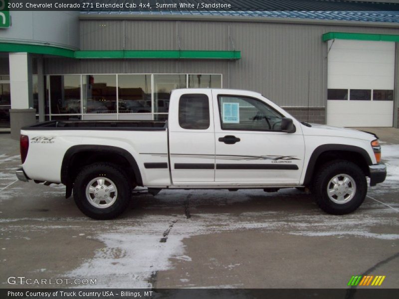  2005 Colorado Z71 Extended Cab 4x4 Summit White