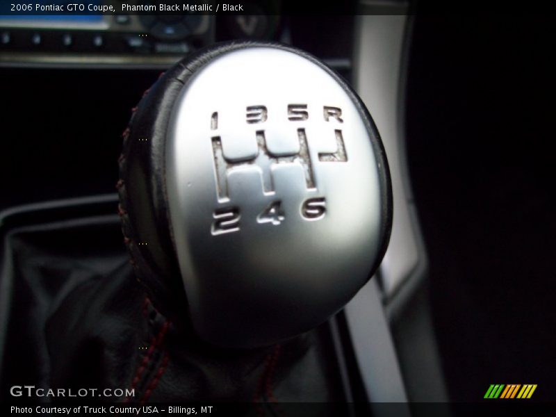  2006 GTO Coupe 6 Speed Manual Shifter