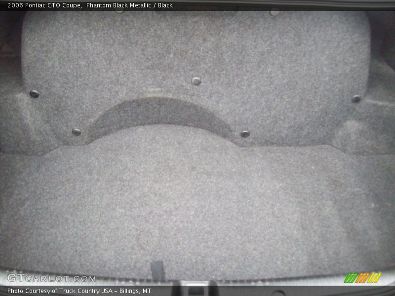  2006 GTO Coupe Trunk