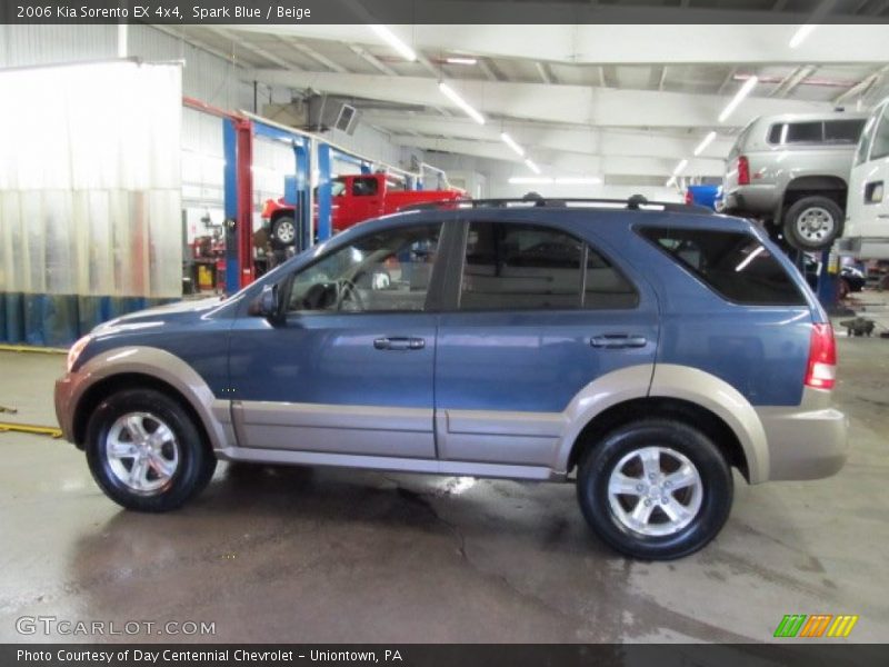 Spark Blue / Beige 2006 Kia Sorento EX 4x4