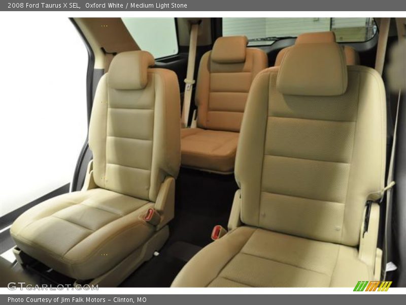 Oxford White / Medium Light Stone 2008 Ford Taurus X SEL