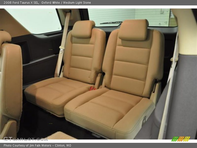Oxford White / Medium Light Stone 2008 Ford Taurus X SEL