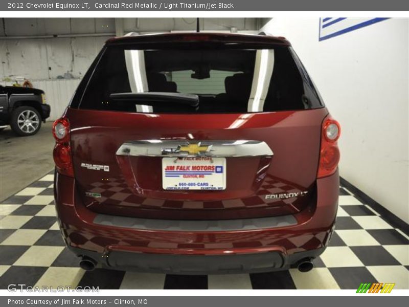 Cardinal Red Metallic / Light Titanium/Jet Black 2012 Chevrolet Equinox LT