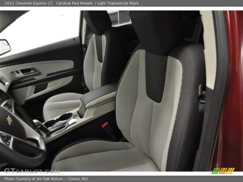 Cardinal Red Metallic / Light Titanium/Jet Black 2012 Chevrolet Equinox LT