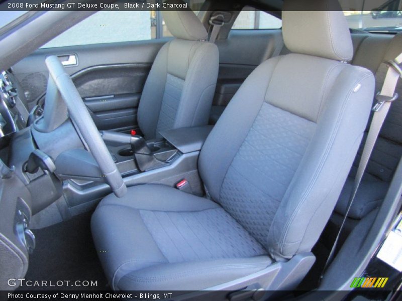 Black / Dark Charcoal 2008 Ford Mustang GT Deluxe Coupe