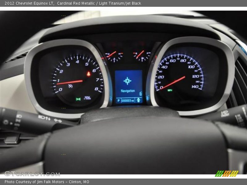 Cardinal Red Metallic / Light Titanium/Jet Black 2012 Chevrolet Equinox LT