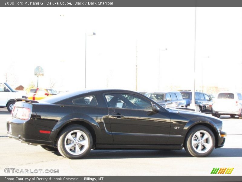 Black / Dark Charcoal 2008 Ford Mustang GT Deluxe Coupe