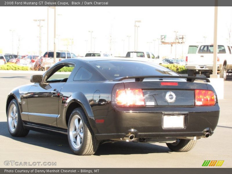 Black / Dark Charcoal 2008 Ford Mustang GT Deluxe Coupe