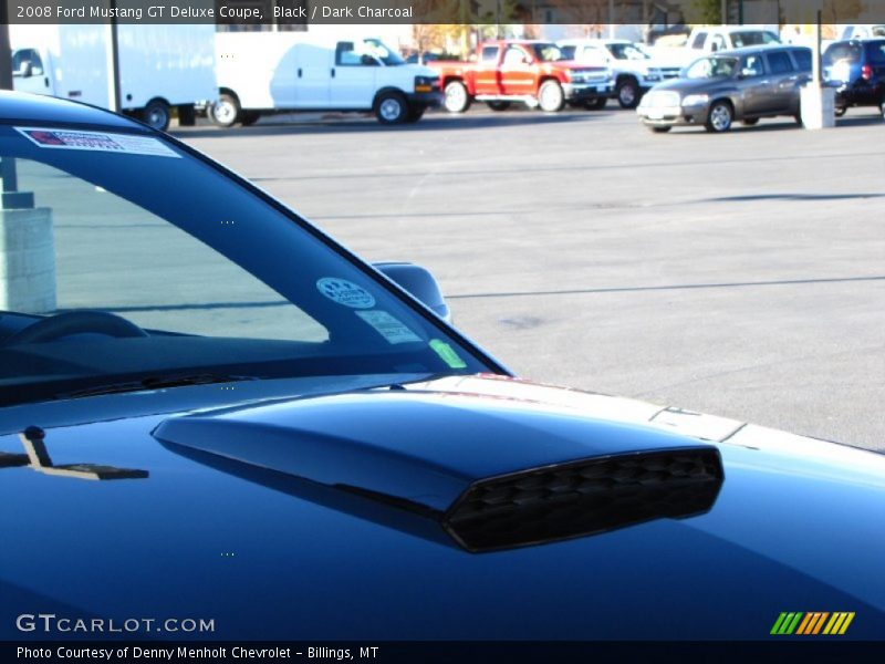 Black / Dark Charcoal 2008 Ford Mustang GT Deluxe Coupe