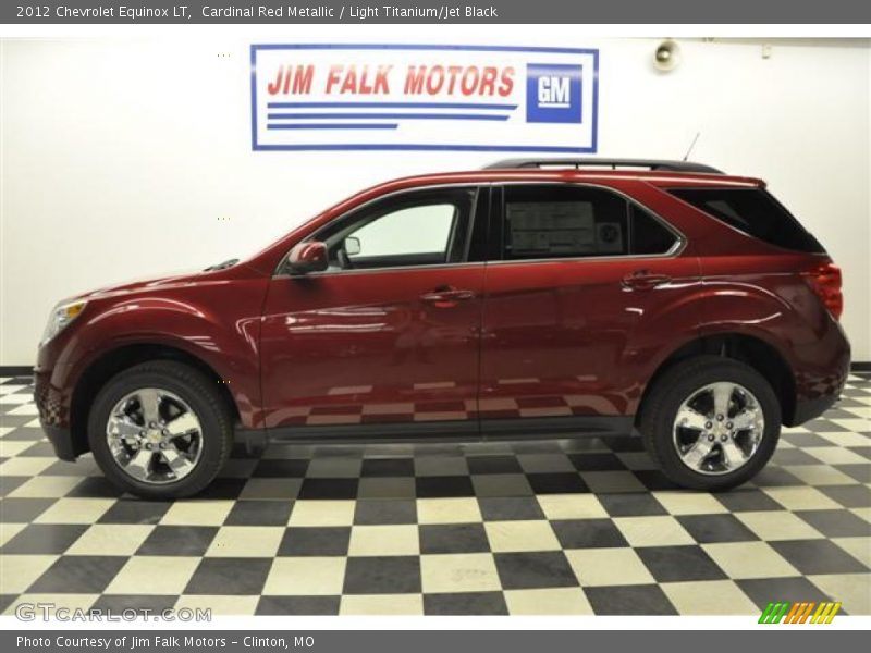 Cardinal Red Metallic / Light Titanium/Jet Black 2012 Chevrolet Equinox LT