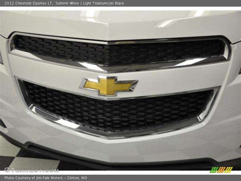 Summit White / Light Titanium/Jet Black 2012 Chevrolet Equinox LT