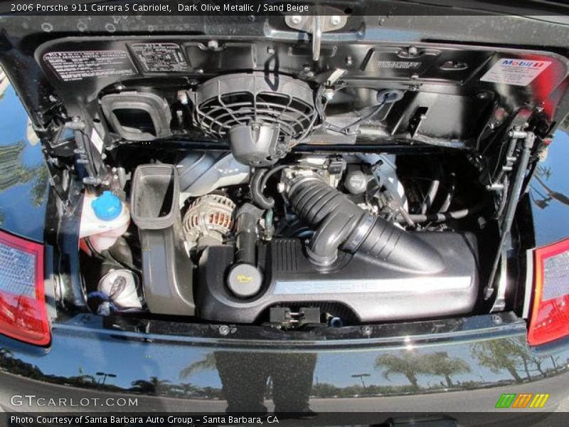  2006 911 Carrera S Cabriolet Engine - 3.8 Liter DOHC 24V VarioCam Flat 6 Cylinder